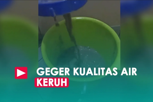 Warga Lebak Keluhkan Kualitas Air Keruh