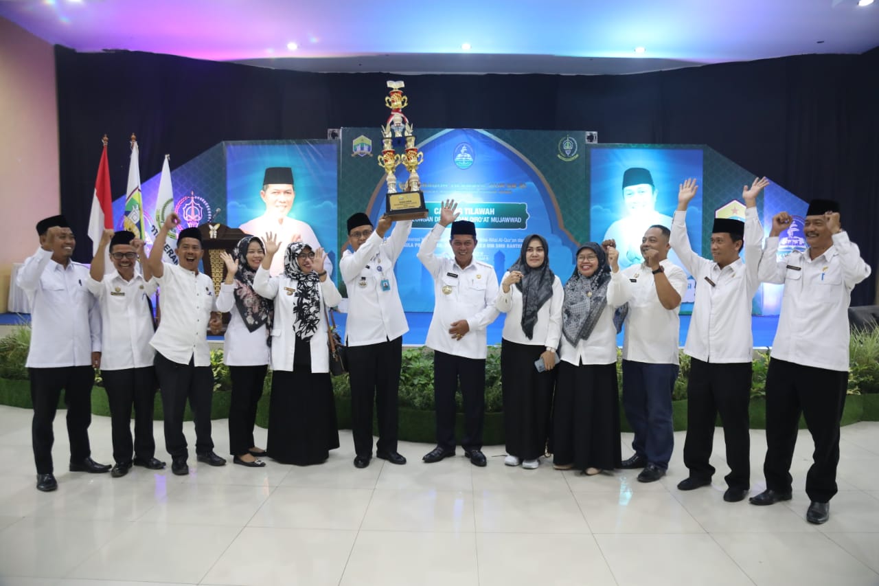 Kecamatan Kasemen Juara Umum MTQ Ke XI Tingkat Kota Serang 2023