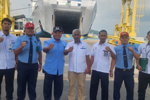 Gedung Bundar Menjadi Pusat Kontrol Keselamatan di Pelabuhan Merak