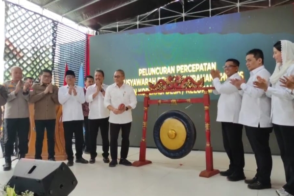 Pembentukan Koperasi Desa Merah Putih di Pandeglang, Zulhas : Harus Berhasil