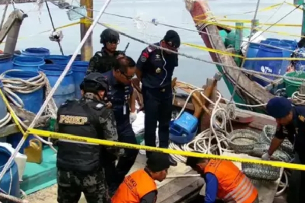 Petugas KKP Amankan Kapal Malayasia yang Lakukan Ilegal Fishing
