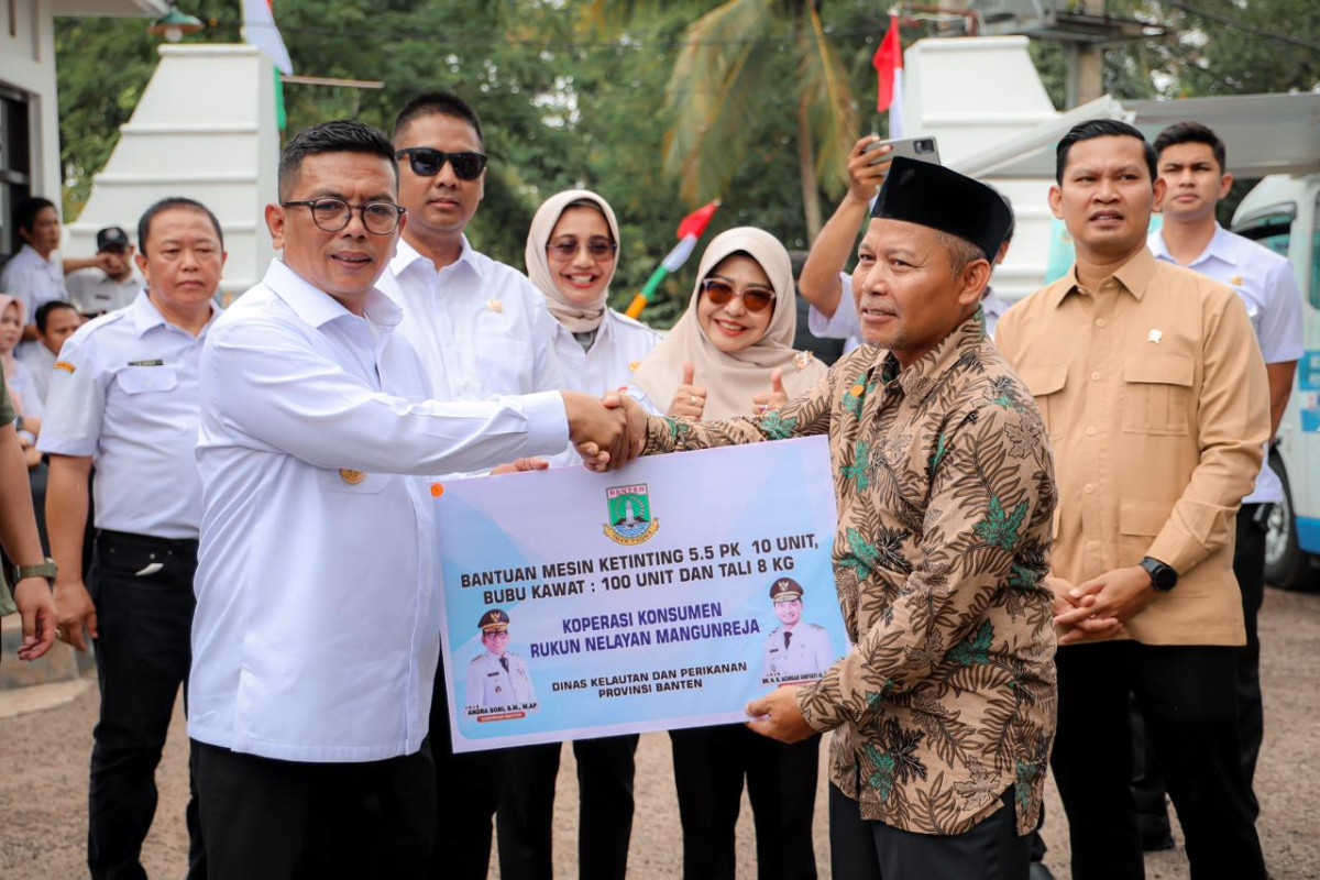 Andra Soni Buka Program Banten Makmur Melalui Sektor Kelautan dan Perikanan