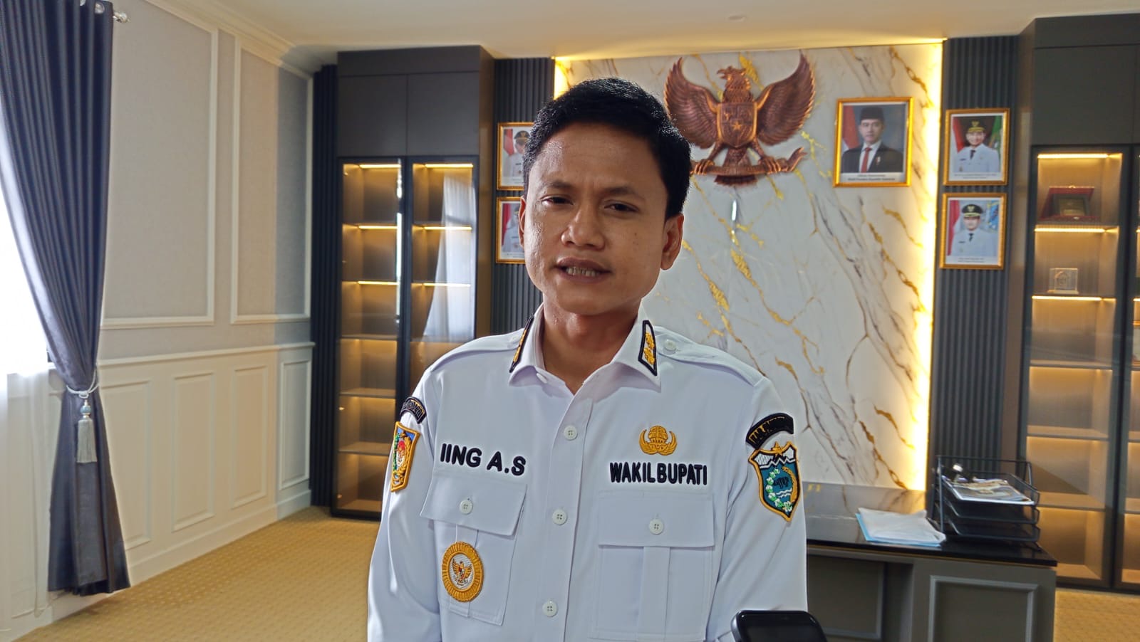  Wakil Bupati Pandeglang, Iing Andri Supriadi.