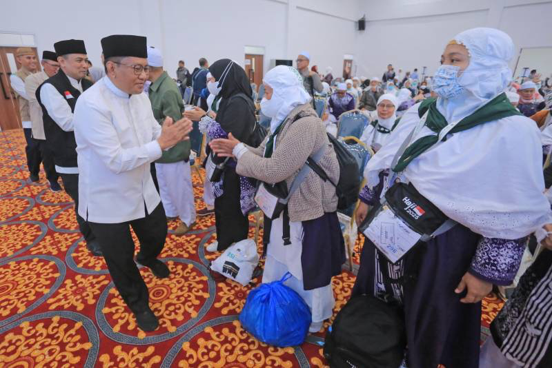 384 Jemaah Haji Telah Tiba di Tangerang Dengan Sehat dan Selamat