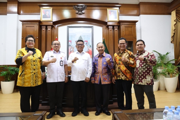 Andra Soni Terima Kunjungan DPD IKAL Lemhannas