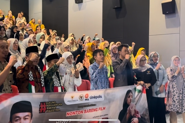 Hasil Penjualan Film Gaza (Hayya 3) Disumbangkan ke Palestina