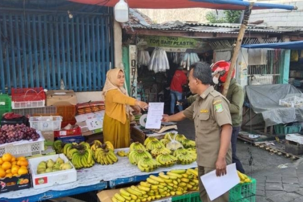 Pemkot Lakukan Sosialisasi Persuasif, Ajak Pedagang Pasar Anyar Berjualan dengan Tertib
