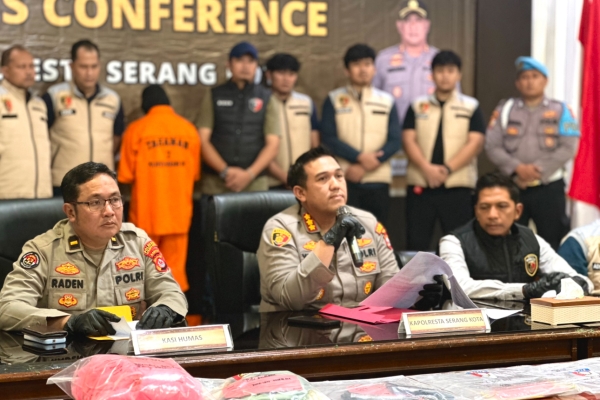 Polisi Ungkap Motif Pembunuhan di Kota Serang