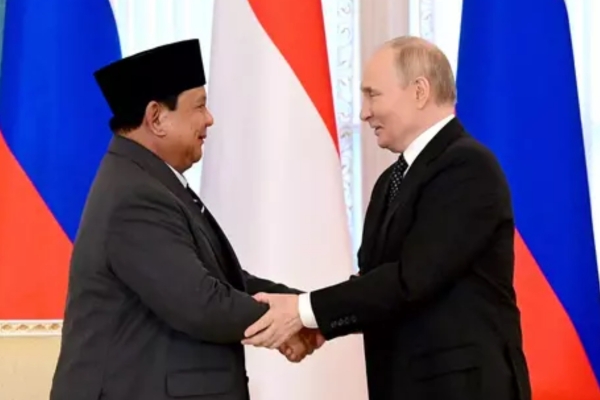 Putin: Perdagangan Rusia–Indonesia Tumbuh 40 Persen pada Awal 2025