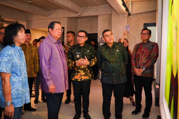 SBY Kunjungi STASA Gallery di Tangerang Selatan