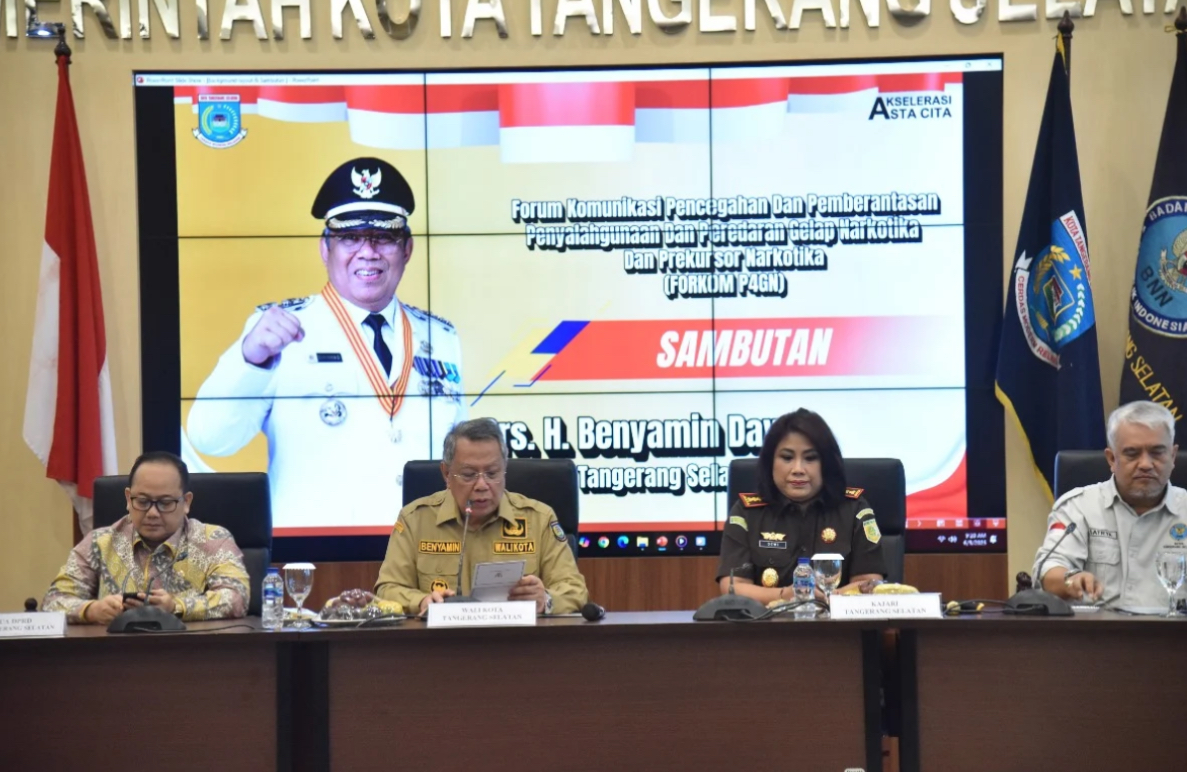 Pemkot Berkomitmen Basmi Peredaran Narkoba di Tangsel