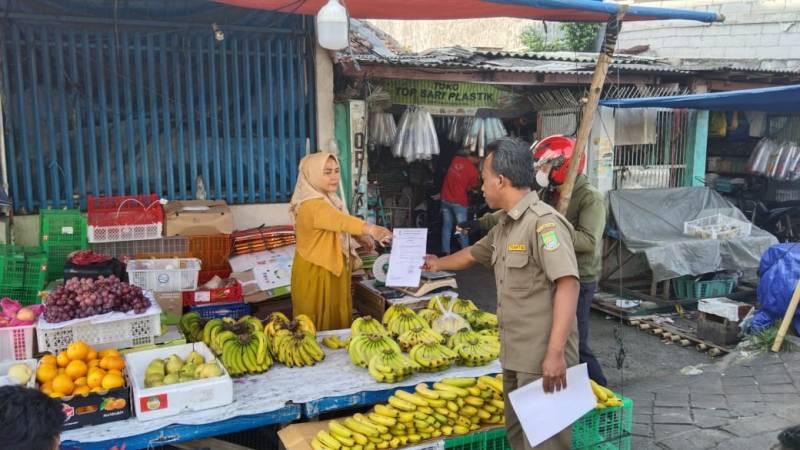 Pemkot Lakukan Sosialisasi Persuasif, Ajak Pedagang Pasar Anyar Berjualan dengan Tertib