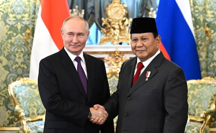 Prabowo Diundang Presiden Vladimir Putin ke Rusia