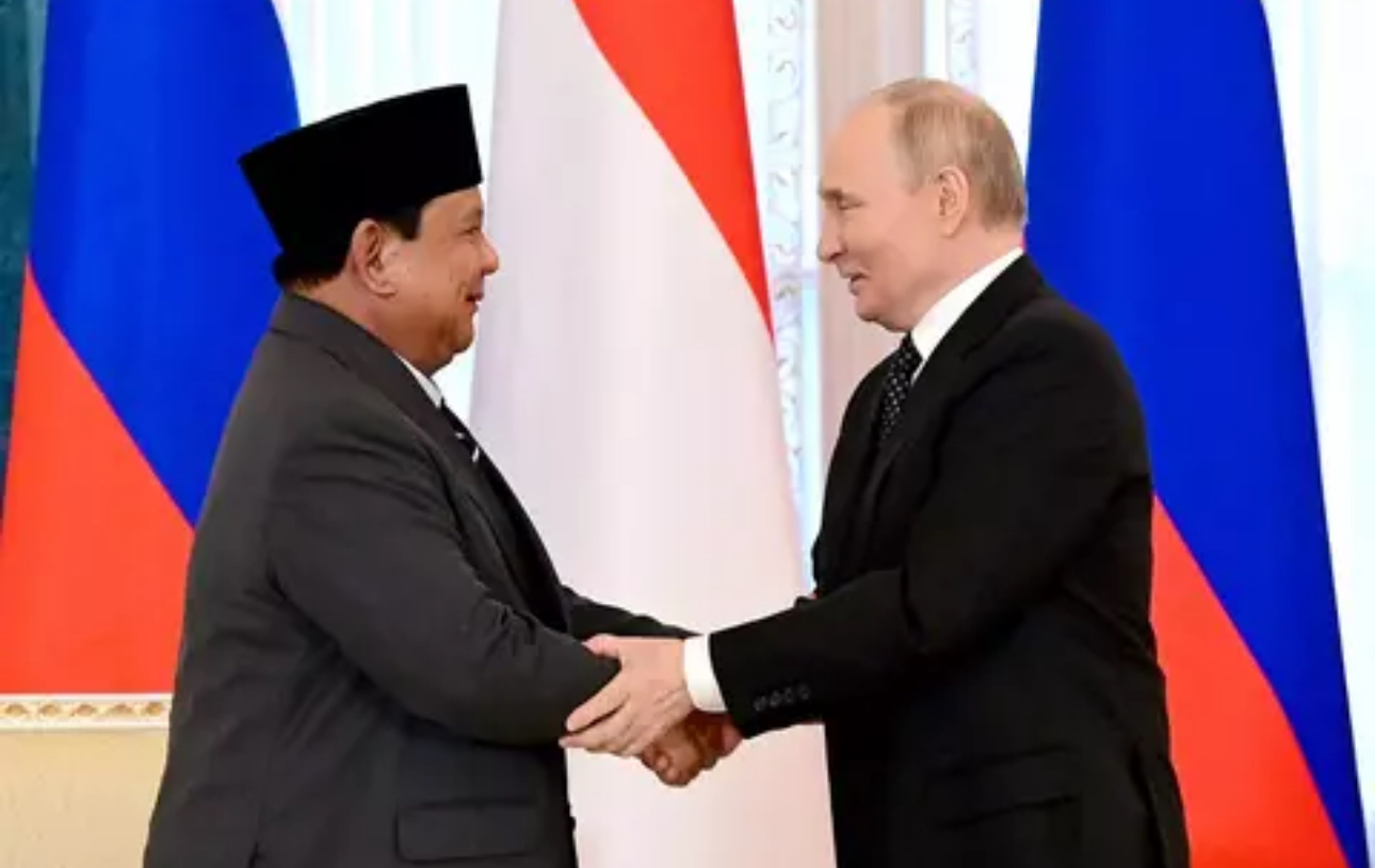 Putin: Perdagangan Rusia–Indonesia Tumbuh 40 Persen pada Awal 2025
