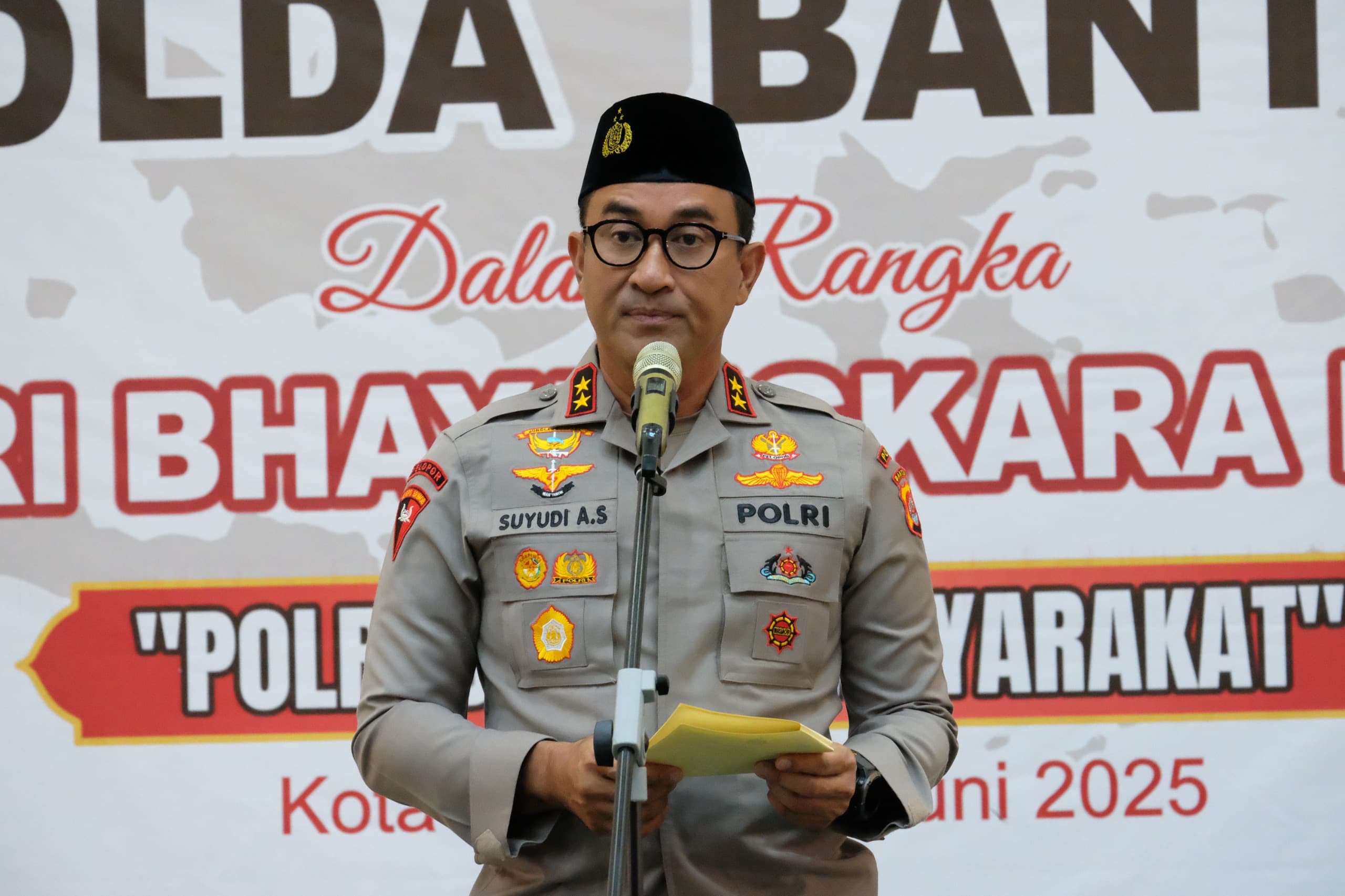 Kapolda Banten Irjen Pol Suyudi Ario Seto