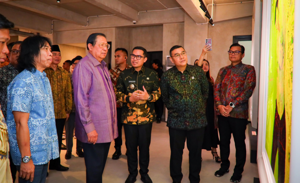 SBY Kunjungi STASA Gallery di Tangerang Selatan