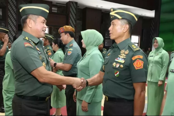 25 Perwira Tinggi TNI AD Resmi Naik Pangkat, Simak Daftarnya