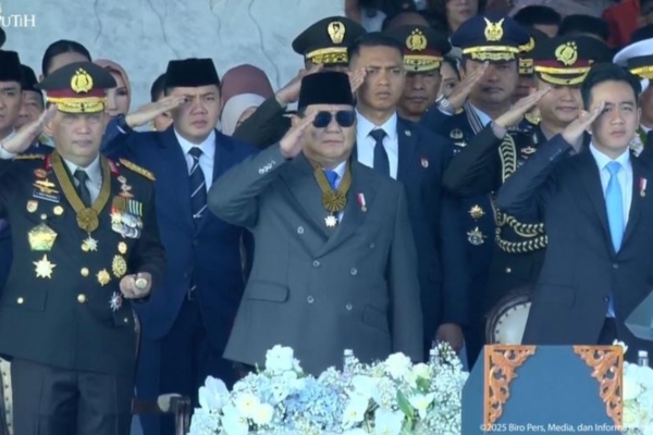 HUT Bhayangkara, Presiden Minta Komandan Upacara Menghadap Dirinya