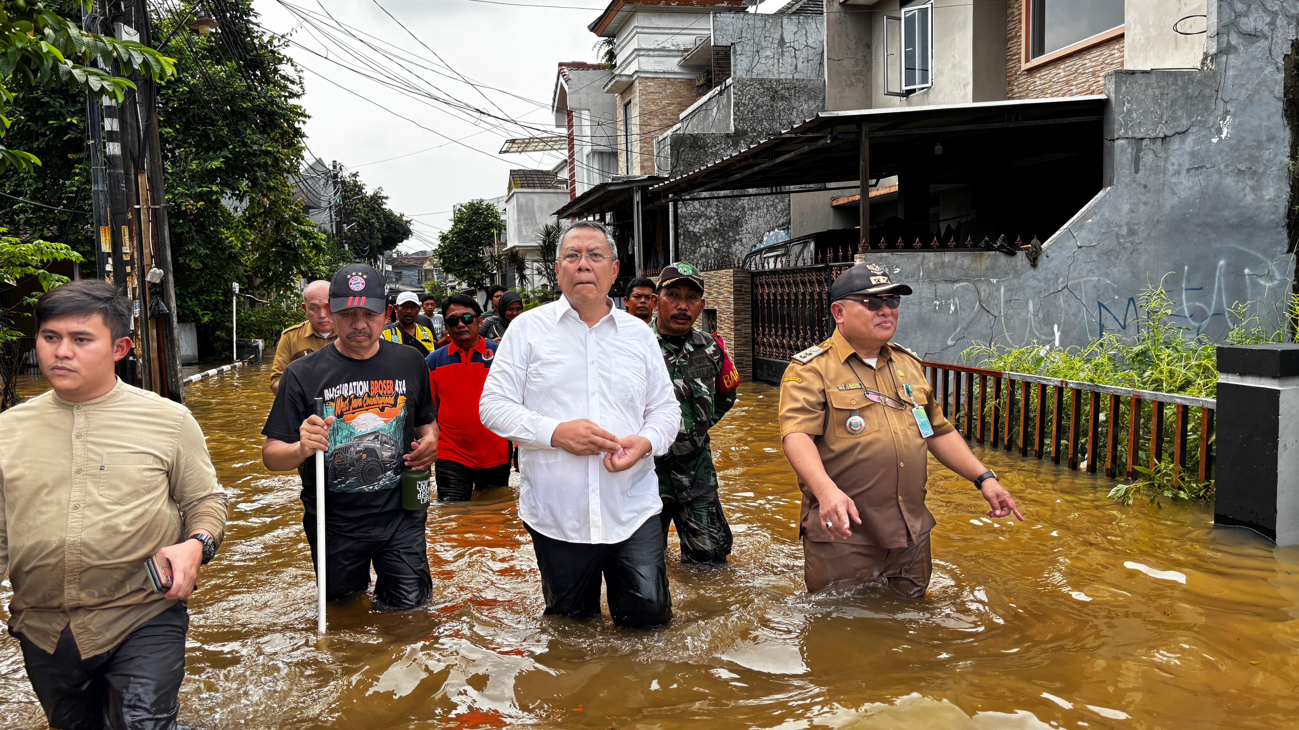 Atasi Banjir, Pemkot Tangsel Akan Bangun Tandon Air di Pondok Aren
