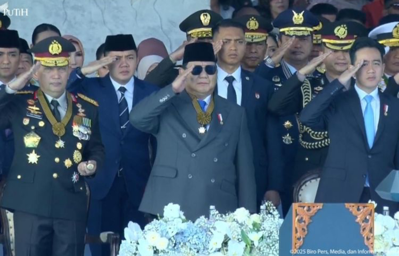 HUT Bhayangkara, Presiden Minta Komandan Upacara Menghadap Dirinya