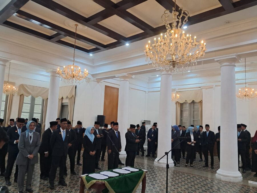 Gubernur Banten Andra Soni Lantik 23 Pejabar Baru