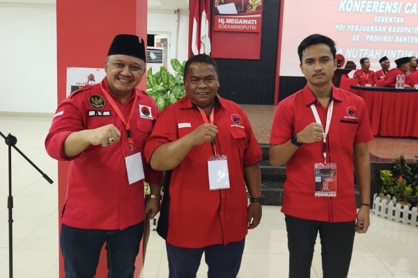 Reno Yanuar Kembali Pimpin DPC PDI Cilegon Periode 2025–2030