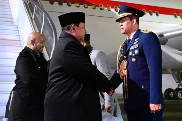 Presiden Prabowo Tiba di Zurich untuk Hadiri World Economic Forum 2026